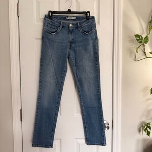 Levi's Women's Mid Rise Skinny Stretch Denim Jeans Blue 5-Pocket size 8